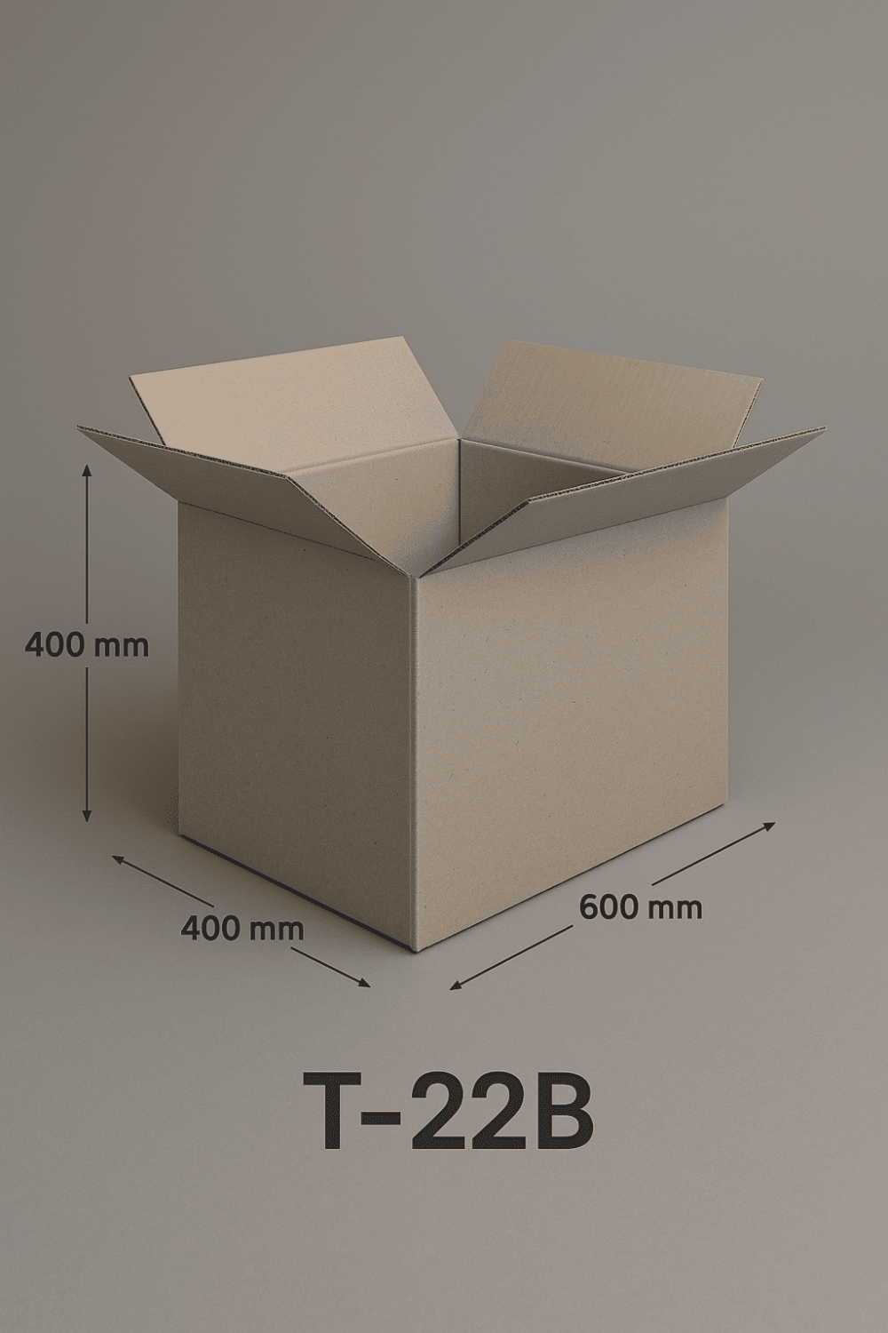 гофроящик 600х400х400 мм, Т22В